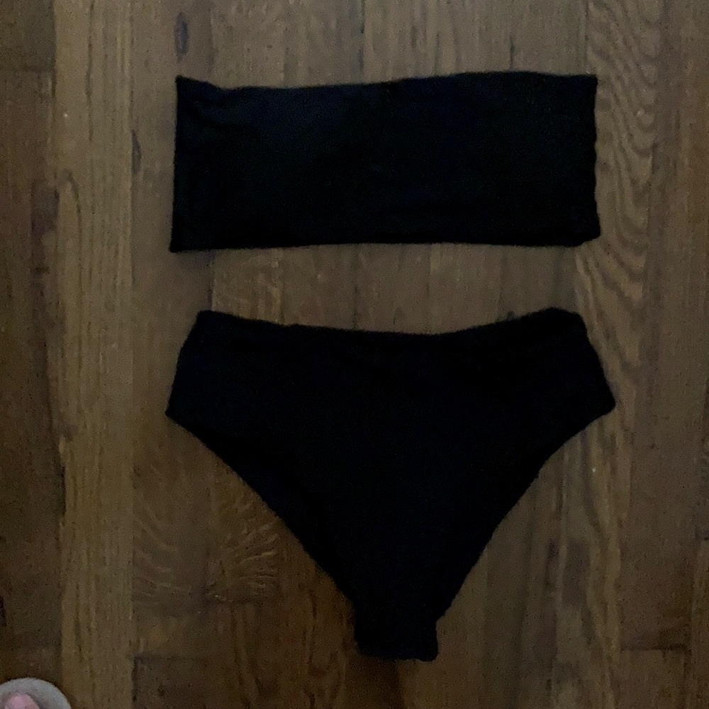 NWT black bikini